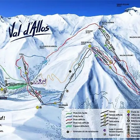 D'une A A 185 M Des Pistes Avec Terrasse Amenagee Et Wifi Appartement